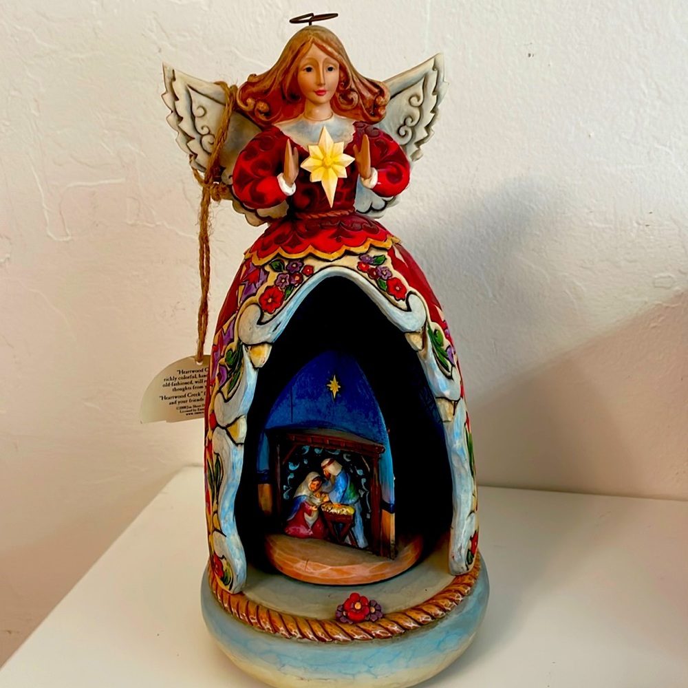 - Jim shore 2008 the child of Mary musical